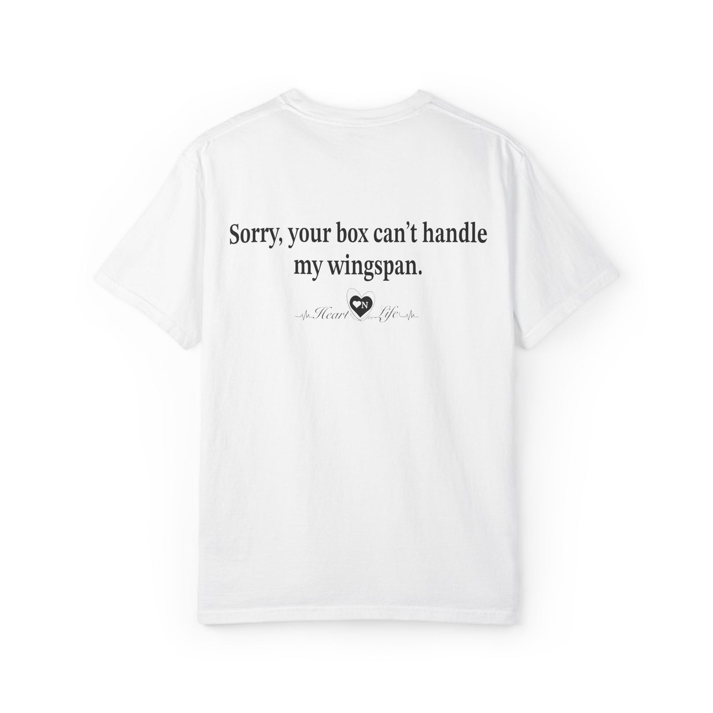 Anaïs Nin Back Talk Tee – Heart On Brand Unapologetic Soul Seekers