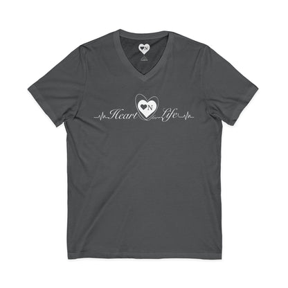 Heart On for Life V-Neck Tee – Heart On Classics Collection