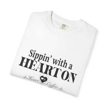 “All Heart, No Apologies” – Minimalist Heart On Brand Relaxed Tee | Soft, Bold, Effortless