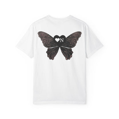 T-Shirt — "Sorry Your Box Can't Handle My Wingspan" with Back Wing Graphic