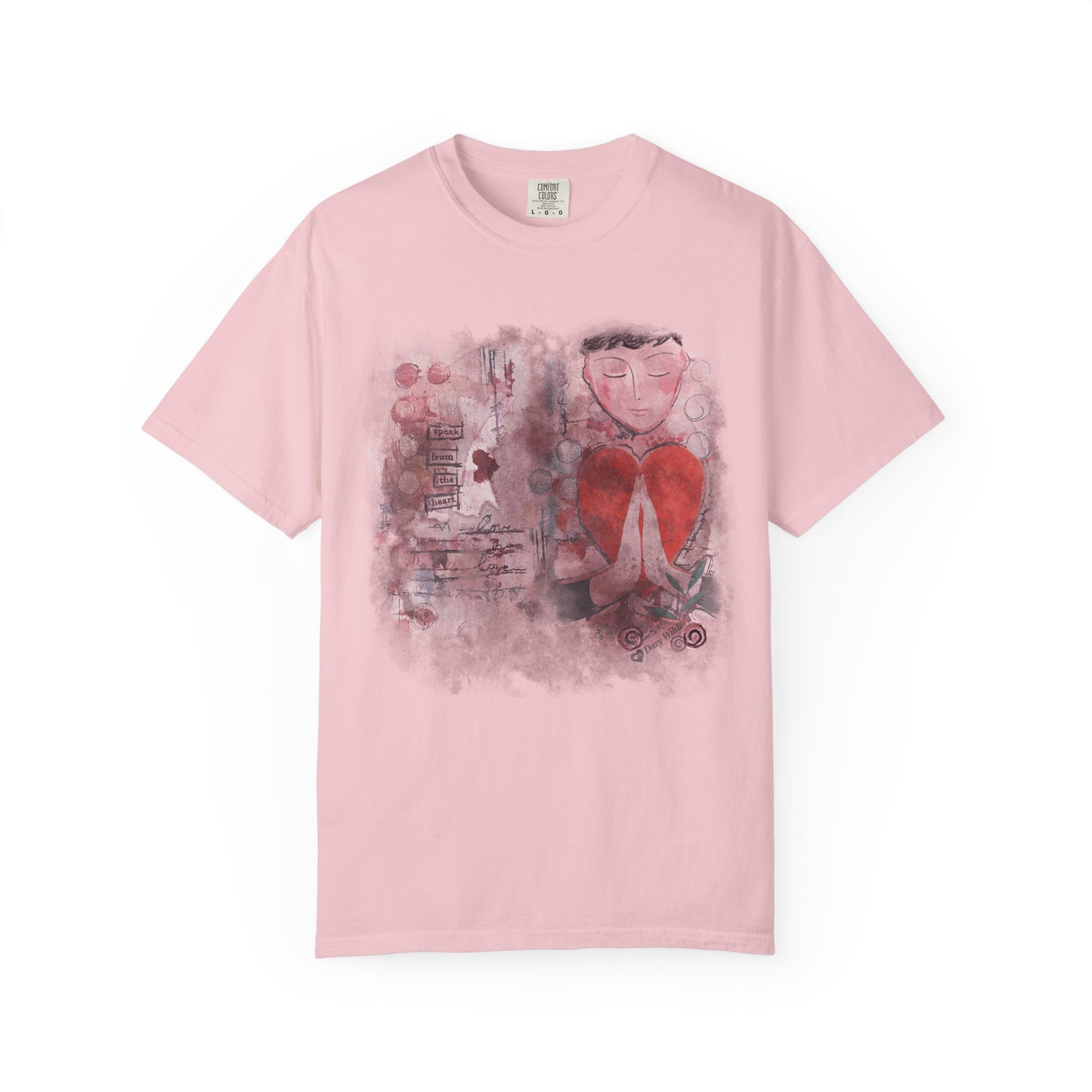 “Speak From the Heart” Artistic Graphic Tee