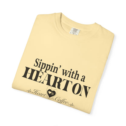 “All Heart, No Apologies” – Minimalist Heart On Brand Relaxed Tee | Soft, Bold, Effortless