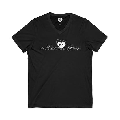 Heart On for Life V-Neck Tee – Heart On Classics Collection