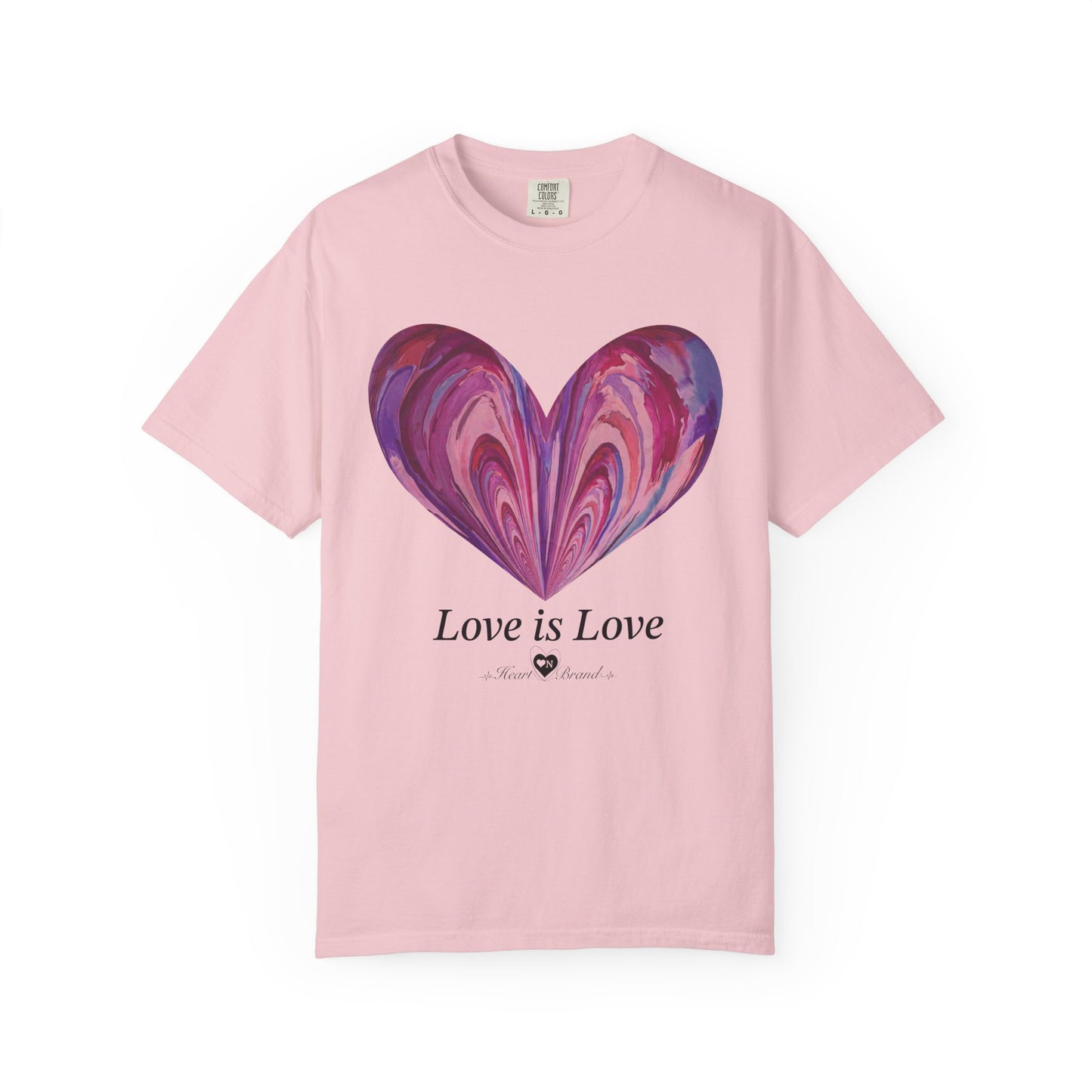 Love Is Love | Heart On Brand Tee