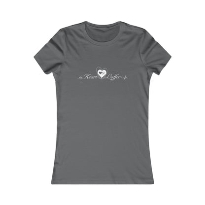 My Heart Beats For Coffee Logo Tee –Heart On Classics Collection