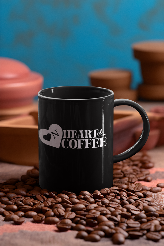 Heart On For Coffee Mug – Bold, Minimalist & Unapologetically You | Heart On Brand
