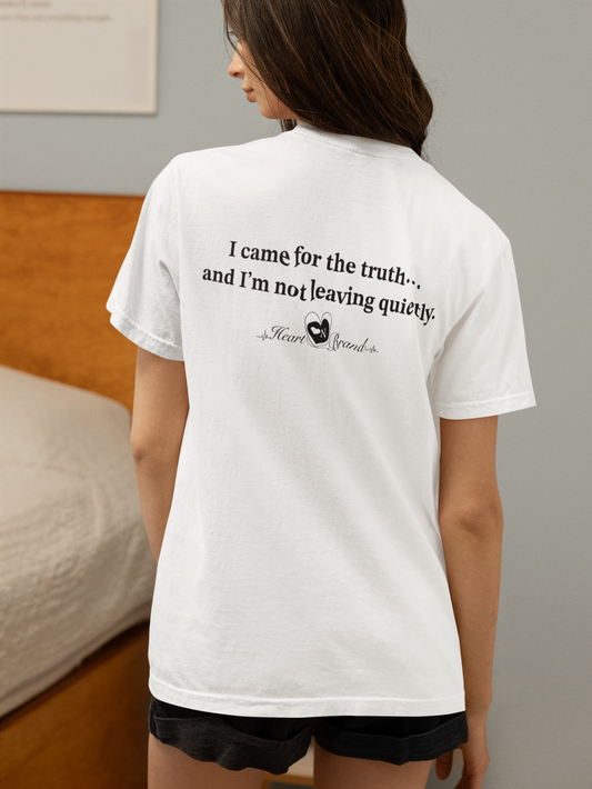 Curiosity Over Compliance Tee | Heart On Brand