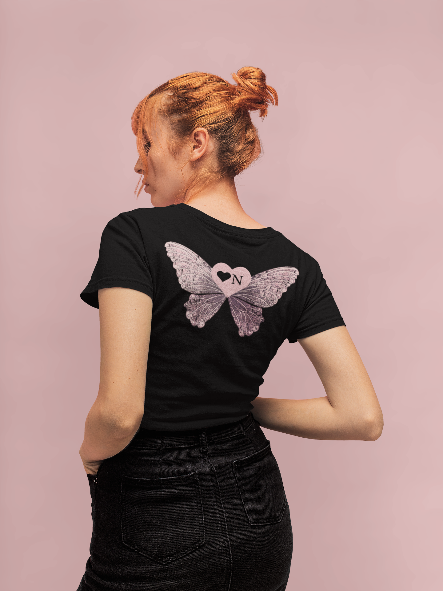 Wings Out, Heart On Tee – Freedom, Love & A Little Flirt Heart On Brand