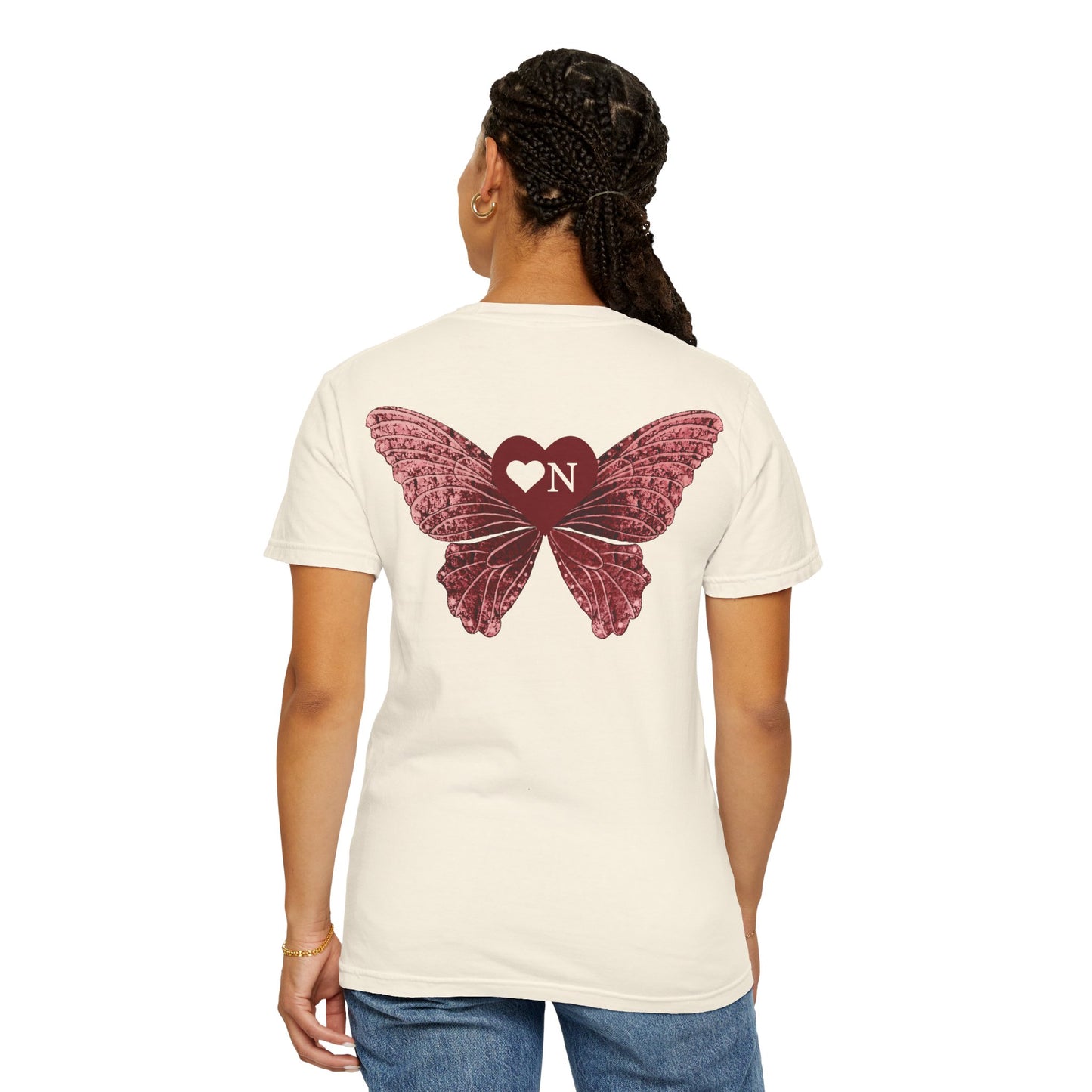 T-Shirt — "Sorry Your Box Can't Handle My Wingspan" with Back Wing Graphic