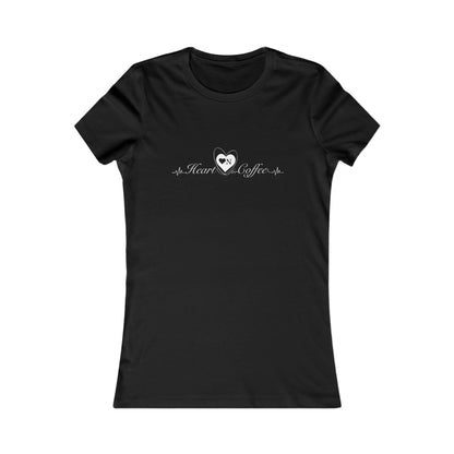 My Heart Beats For Coffee Logo Tee –Heart On Classics Collection