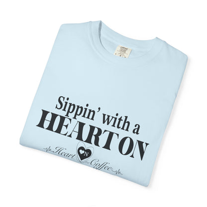 “All Heart, No Apologies” – Minimalist Heart On Brand Relaxed Tee | Soft, Bold, Effortless