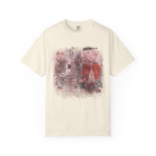Speak From the Heart • Heart On Brand Art Tee